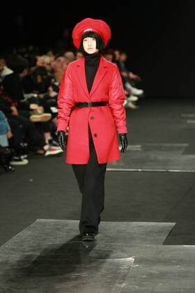 The second day of Seoul fashion week, CHARM S fashion show in Seoul, South Korea on 24th March, 2016.(China and South Korea Out)  20160323591