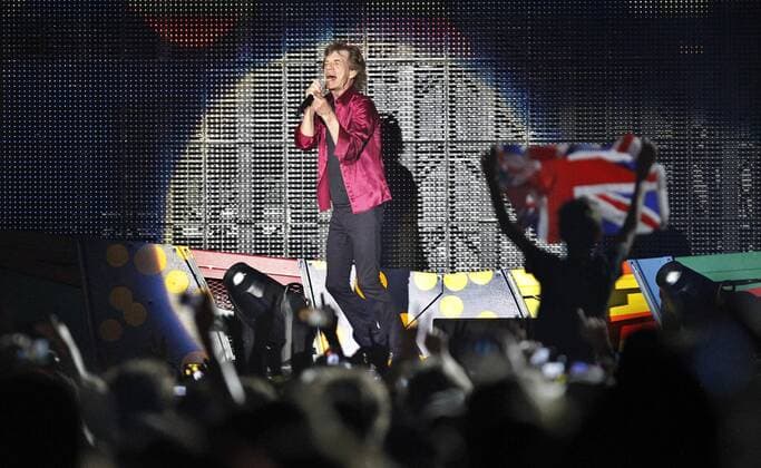 Mick Jagger of the legendary British band The Rolling Stones performs during a free concert in Havana, Cuba, on 25 March 2016, with a multitudinous assistance. Rolling Stones concert in Cuba !ACHTUNG: NUR REDAKTIONELLE NUTZUNG!  HAB01 20160326-635945660999866125