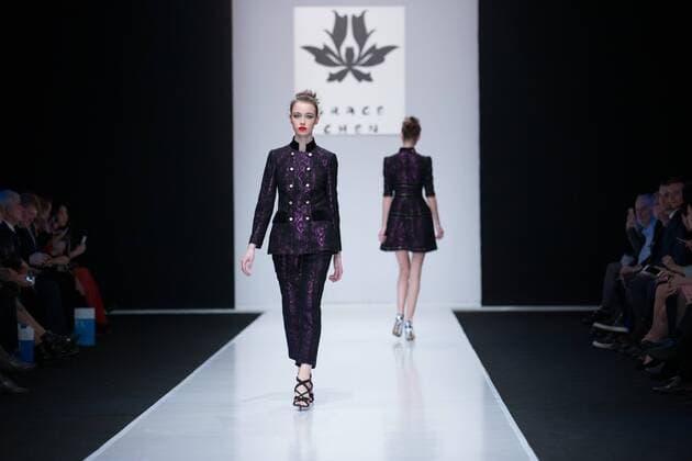 (160326) -- MOSCOW, March 25, 2016 -- Models present creations of of Grace Chen during the Moscow Fashion Week China Night at Gostiny Dvor in Moscow, March 25, 2016. )(dh) RUSSIA-MOSCOW-FASHION WEEK-CHINA NIGHT BaixXueqi 