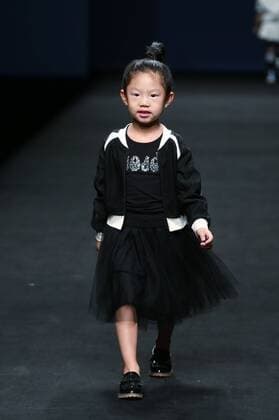 BEIJING, CHINA - MARCH 26: (CHINA OUT) A model showcases designs on the runway at JOJO Collection during the Mercedes-Benz China Fashion Week Autumn Winter 2016 2017 at Beijing Hotel on March 26, 2016 in Beijing, China.  CFP481734885