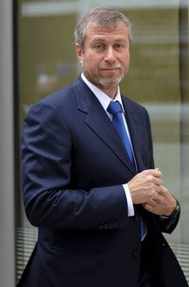 Oct. 04, 2011 - London, England, United Kingdom - Chelsea Football Club Russian owner ROMAN ABRAMOVICH leaves for lunch at the Court of Appeal. Abramovich was accused in a British court of intimidating fellow Russian tycoon B. Berezovsky into selling him oil company shares at a large discount. Berezovsky, who lives in exile in Britain, accuses Abramovich of breach of trust and breach of contract over the sale of shares in Russian oil company Sibneft, his lawyer told London s High Court at the opening of a trial. The trial continues today. - ZUMAp103
