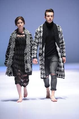 BEIJING, CHINA - MARCH 27: (CHINA OUT) Models showcase designs on the runway at SOUL & FREEEKA Collection during the Mercedes-Benz China Fashion Week Autumn Winter 2016 2017 at 751D.Park on March 27, 2016 in Beijing, China.  CFP481794550