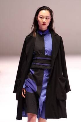 BEIJING, CHINA - MARCH 27: (CHINA OUT) A model showcases designs on the runway at araisara Collection during the Mercedes-Benz China Fashion Week Autumn Winter 2016 2017 at 751D.Park on March 27, 2016 in Beijing, China.  CFP481799715