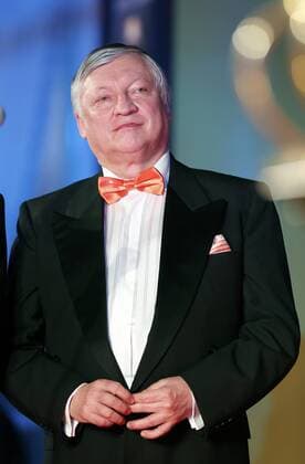 March 27, 2016. - Russia, Saint Petersburg. - Russian Ludvig Nobel Awards ceremony at the Konstantin Palace. In picture: Russian Ludvig Nobel Award laureate, former World Chess Champion Anatoly Karpov. PhotoagencyxInterpress 