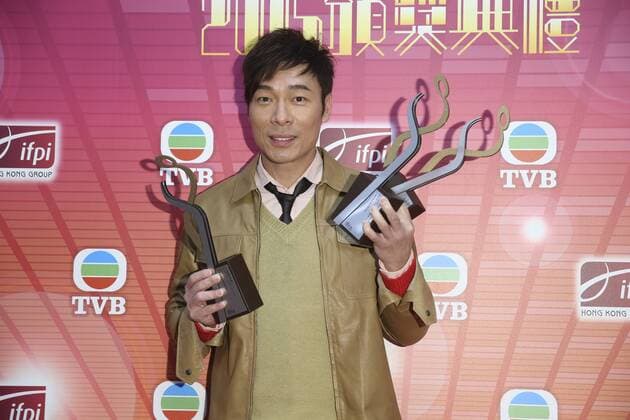 HONG KONG, CHINA - MARCH 29: (CHINA OUT) Singer Andy Hui attends the recording of IFPI Hong Kong Music Top Sales Awards 2015 on March 29, 2016 in Hong Kong, China.  CFP481873377