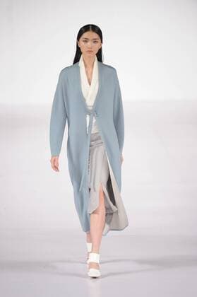 BEIJING, CHINA - MARCH 29: (CHINA OUT) A model showcases designs on the runway at DUXI Collection during the Mercedes-Benz China Fashion Week Autumn Winter 2016 2017 at Beijing Hotel on March 29, 2016 in Beijing, China.  CFP481873107