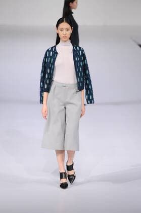BEIJING, CHINA - MARCH 29: (CHINA OUT) A model showcases designs on the runway at DUXI Collection during the Mercedes-Benz China Fashion Week Autumn Winter 2016 2017 at Beijing Hotel on March 29, 2016 in Beijing, China.  CFP481873109