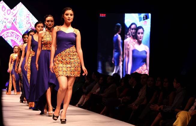 TGIF Nepal Fashion week begins Models walk on the ramp during the TGIF Nepal Fashion Week.  ArchanaxShrestha