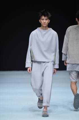 BEIJING, CHINA - MARCH 30: (CHINA OUT) A model showcases designs on the runway at SIVICO Collection during the Mercedes-Benz China Fashion Week Autumn Winter 2016 2017 at 751D.Park on March 30, 2016 in Beijing, China.  CFP481928301