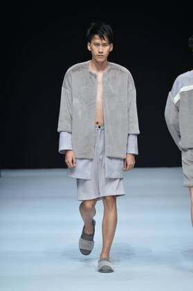 BEIJING, CHINA - MARCH 30: (CHINA OUT) A model showcases designs on the runway at SIVICO Collection during the Mercedes-Benz China Fashion Week Autumn Winter 2016 2017 at 751D.Park on March 30, 2016 in Beijing, China.  CFP481928304