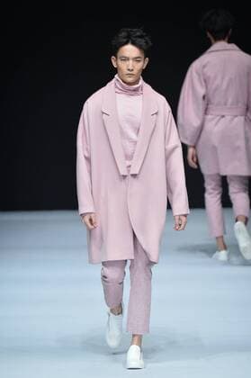 BEIJING, CHINA - MARCH 30: (CHINA OUT) A model showcases designs on the runway at SIVICO Collection during the Mercedes-Benz China Fashion Week Autumn Winter 2016 2017 at 751D.Park on March 30, 2016 in Beijing, China.  CFP481928319