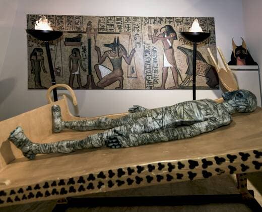 March 31, 2016 - Houston, Texas, U.S. - Founded in 1992, and housing America s largest collection of historical funeral service items in a 20,500 square-foot facility, the National Museum of Funeral History celebrates the heritage of the funeral services industry with 13 permanent and additional special exhibits. Houston U.S. - ZUMAce6_