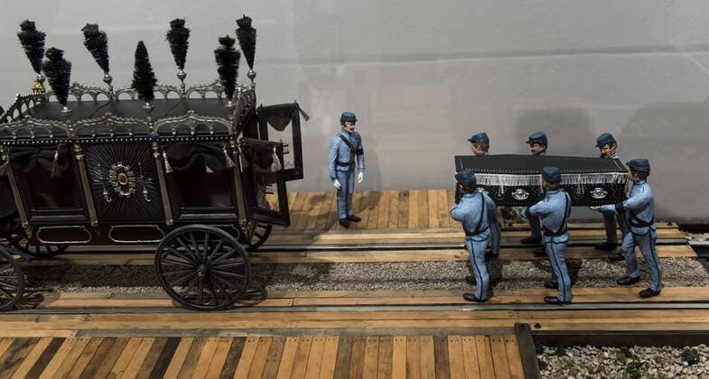 March 31, 2016 - Houston, Texas, U.S. - Founded in 1992, and housing America s largest collection of historical funeral service items in a 20,500 square-foot facility, the National Museum of Funeral History celebrates the heritage of the funeral services industry with 13 permanent and additional special exhibits. Houston U.S. - ZUMAce6_