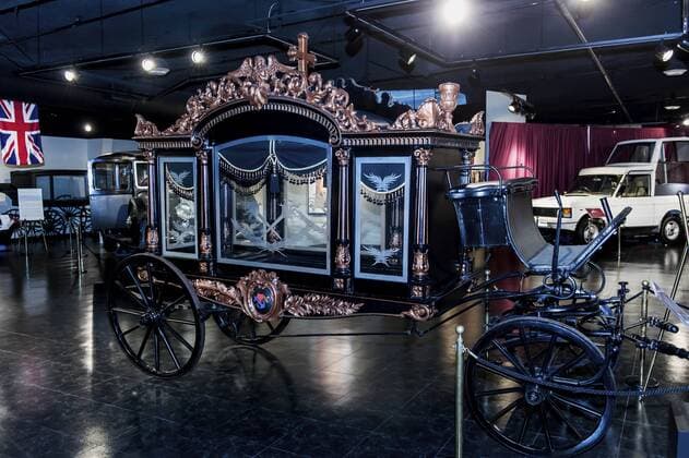 March 31, 2016 - Houston, Texas, U.S. - Founded in 1992, and housing America s largest collection of historical funeral service items in a 20,500 square-foot facility, the National Museum of Funeral History celebrates the heritage of the funeral services industry with 13 permanent and additional special exhibits. Houston U.S. - ZUMAce6_