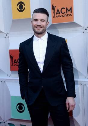 Country Music Awards in Las Vegas Singer Sam Hunt attends the 51st annual Academy of Country Music Awards held at the MGM Grand Arena in Las Vegas, Nevada on April 3, 2016.  LAV20160403025 JIMxRUYMEN
