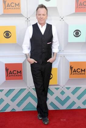 Country Music Awards in Las Vegas Kiefer Sutherland 51ST ANNUAL ACADEMY OF COUNTRY MUSIC AWARDS: ARRIVALS Las Vegas Patrick Rideaux PicturePerfect