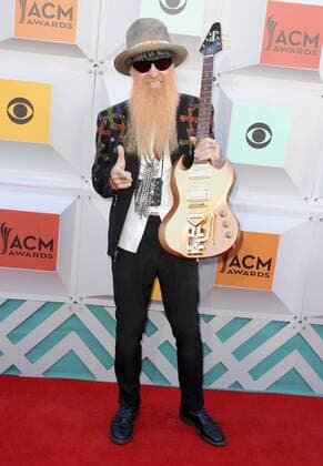 Country Music Awards in Las Vegas Billy Gibbons 51ST ANNUAL ACADEMY OF COUNTRY MUSIC AWARDS: ARRIVALS Las Vegas Patrick Rideaux PicturePerfect