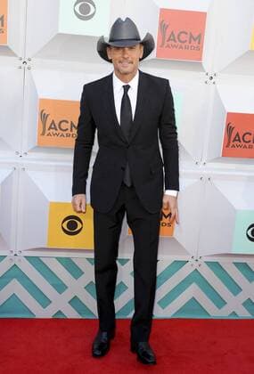 Country Music Awards in Las Vegas Tim McGraw 51ST ANNUAL ACADEMY OF COUNTRY MUSIC AWARDS: ARRIVALS Las Vegas Patrick Rideaux PicturePerfect