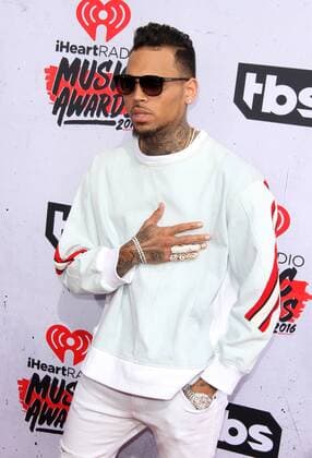 iHeartRadio Music Awards 2016 in Los Angeles Chris Brown IHEARTRADIO MUSIC AWARDS 2016 - ARRIVALS Los Angeles Michael Heart PicturePerfect