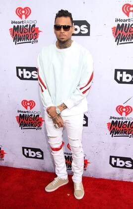 iHeartRadio Music Awards 2016 in Los Angeles Chris Brown IHEARTRADIO MUSIC AWARDS 2016 - ARRIVALS Los Angeles Michael Heart PicturePerfect