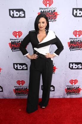 iHeartRadio Music Awards 2016 in Los Angeles Demi Lovato IHEARTRADIO MUSIC AWARDS 2016 - ARRIVALS Los Angeles Michael Heart PicturePerfect