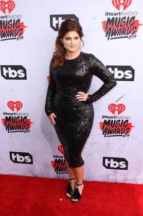 iHeartRadio Music Awards 2016 in Los Angeles Meghan Trainor IHEARTRADIO MUSIC AWARDS 2016 - ARRIVALS Los Angeles Michael Heart PicturePerfect