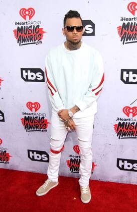 iHeartRadio Music Awards 2016 in Los Angeles Chris Brown IHEARTRADIO MUSIC AWARDS 2016 - ARRIVALS Los Angeles Michael Heart PicturePerfect