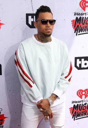 iHeartRadio Music Awards 2016 in Los Angeles Chris Brown IHEARTRADIO MUSIC AWARDS 2016 - ARRIVALS Los Angeles Michael Heart PicturePerfect