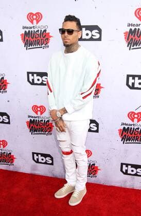 iHeartRadio Music Awards 2016 in Los Angeles Chris Brown IHEARTRADIO MUSIC AWARDS 2016 - ARRIVALS Los Angeles Michael Heart PicturePerfect