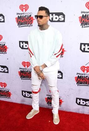 iHeartRadio Music Awards 2016 in Los Angeles Chris Brown IHEARTRADIO MUSIC AWARDS 2016 - ARRIVALS Los Angeles Michael Heart PicturePerfect
