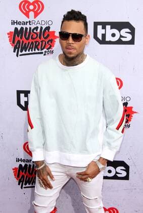 iHeartRadio Music Awards 2016 in Los Angeles Chris Brown IHEARTRADIO MUSIC AWARDS 2016 - ARRIVALS Los Angeles Michael Heart PicturePerfect