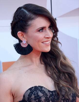 Country Music Awards in Las Vegas Singer Kelleigh Bannen attends the 51st annual Academy of Country Music Awards held at the MGM Grand Arena in Las Vegas, Nevada on April 3, 2016.  LAV20160403049 JIMxRUYMEN
