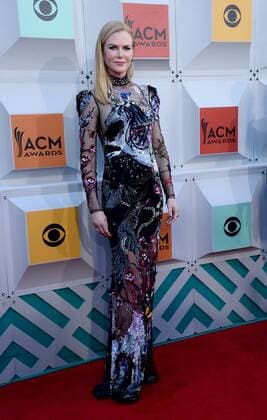 Actress Nicole Kidman attends the 51st annual Academy of Country Music Awards held at the MGM Grand Arena in Las Vegas, Nevada on April 3, 2016.  LAV20160403127 JIMxRUYMEN