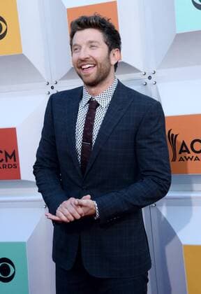 Country Music Awards in Las Vegas Recording artist Brett Eldredge attends the 51st annual Academy of Country Music Awards held at the MGM Grand Arena in Las Vegas, Nevada on April 3, 2016.  LAV20160403273 JIMxRUYMEN