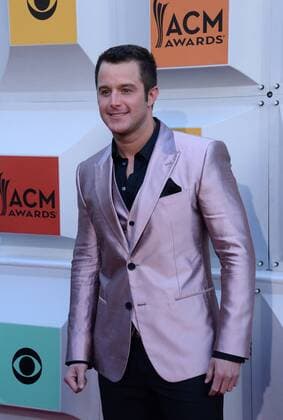 Country Music Awards in Las Vegas Singer Easton Corbin attends the 51st annual Academy of Country Music Awards held at the MGM Grand Arena in Las Vegas, Nevada on April 3, 2016.  LAV20160403302 JIMxRUYMEN