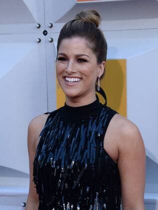 Country Music Awards in Las Vegas Singer Cassadee Pope attends the 51st annual Academy of Country Music Awards held at the MGM Grand Arena in Las Vegas, Nevada on April 3, 2016.  LAV20160403311 JIMxRUYMEN