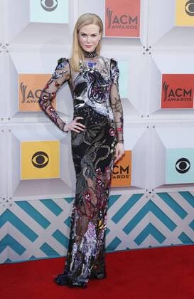April 3, 2016 - Las Vegas, NV, United States - 03 April 2016 - Las Vegas, Nevada - Nicole Kidman. 51st Academy of Country Music Awards, ACM Awards, held at MGM Grand Garden Arena. Photo Credit: MJT AdMedia Las Vegas United States - ZUMAa123
