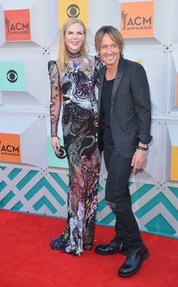 Country Music Awards in Las Vegas April 3, 2016 - Las Vegas, Nevada, United States of America - Actress Nicole Kidman and singer Keith Urban attend the 51st Academy of Country Music Awards on April 2, 2016 at MGM Grand Arena in Las Vegas, Nevada Las Vegas United States of America - ZUMAt114