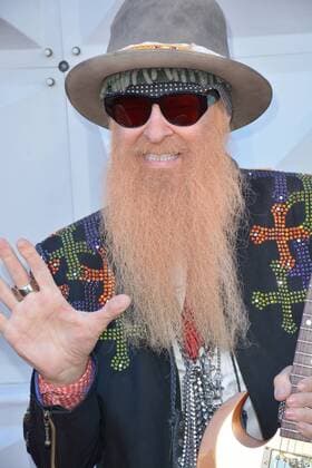 Country Music Awards in Las Vegas April 3, 2016 - Las Vegas, Nevada, United States of America - Musician Billy Gibbons of ZZ Top attends the 51st Academy of Country Music Awards on April 3, 2016 at MGM Grand Arena in Las Vegas, Nevada Las Vegas United States of America - ZUMAt114