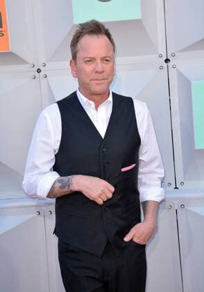Country Music Awards in Las Vegas April 3, 2016 - Las Vegas, Nevada, United States of America - Actor Keifer Sutherland attends the 51st Academy of Country Music Awards on April 3, 2016 at MGM Grand Arena in Las Vegas, Nevada Las Vegas United States of America - ZUMAt114