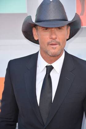 Country Music Awards in Las Vegas April 3, 2016 - Las Vegas, Nevada, United States of America - Singer Tim McGraw attends the 51st Academy of Country Music Awards on April 3, 2016 at MGM Grand Arena in Las Vegas, Nevada Las Vegas United States of America - ZUMAt114