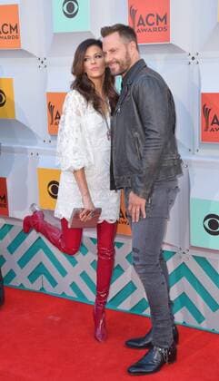 Country Music Awards in Las Vegas April 3, 2016 - Las Vegas, Nevada, United States of America - Singers Karen Fairchild and Jimi Westbrook attend the 51st Academy Of Country Music Awards on April 3, 2016 at MGM Grand Arena in Las Vegas, Nevada Las Vegas United States of America - ZUMAt114