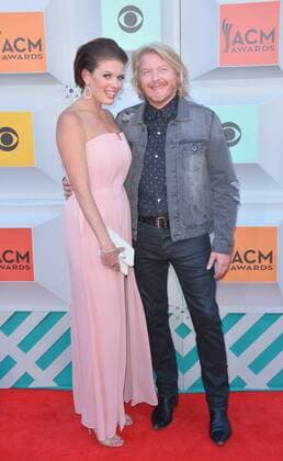 Country Music Awards in Las Vegas April 3, 2016 - Las Vegas, Nevada, United States of America - Singer Phillip Sweet and wife Rebecca Sweet attend the 51st Academy Of Country Music Awards on April 3, 2016 at MGM Grand Arena in Las Vegas, Nevada Las Vegas United States of America - ZUMAt114