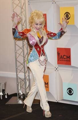 April 3, 2016 - Las Vegas, NV, United States - 03 April 2016 - Las Vegas, Nevada - Dolly Parton. 51st Academy of Country Music Awards, ACM Awards, held at MGM Grand Garden Arena. Photo Credit: MJT AdMedia Las Vegas United States - ZUMAa123
