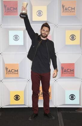 April 3, 2016 - Las Vegas, NV, United States - 03 April 2016 - Las Vegas, Nevada - Thomas Rhett. 51st Academy of Country Music Awards, ACM Awards, held at MGM Grand Garden Arena. Photo Credit: MJT AdMedia Las Vegas United States - ZUMAa123