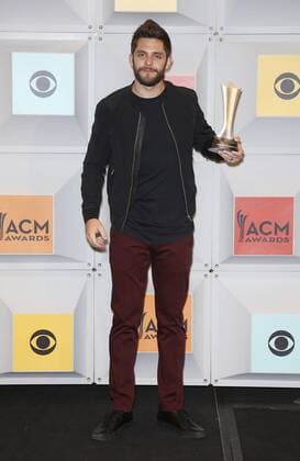 April 3, 2016 - Las Vegas, NV, United States - 03 April 2016 - Las Vegas, Nevada - Thomas Rhett. 51st Academy of Country Music Awards, ACM Awards, held at MGM Grand Garden Arena. Photo Credit: MJT AdMedia Las Vegas United States - ZUMAa123