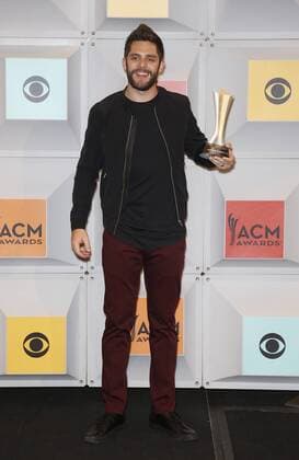 April 3, 2016 - Las Vegas, NV, United States - 03 April 2016 - Las Vegas, Nevada - Thomas Rhett. 51st Academy of Country Music Awards, ACM Awards, held at MGM Grand Garden Arena. Photo Credit: MJT AdMedia Las Vegas United States - ZUMAa123