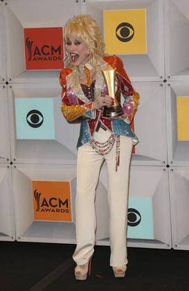 April 3, 2016 - Las Vegas, NV, United States - 03 April 2016 - Las Vegas, Nevada - Dolly Parton. 51st Academy of Country Music Awards, ACM Awards, held at MGM Grand Garden Arena. Photo Credit: MJT AdMedia Las Vegas United States - ZUMAa123