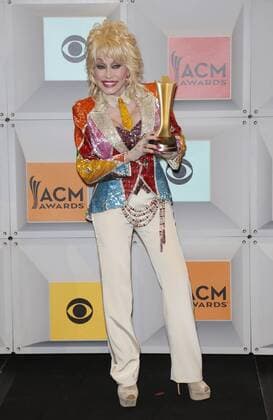 April 3, 2016 - Las Vegas, NV, United States - 03 April 2016 - Las Vegas, Nevada - Dolly Parton. 51st Academy of Country Music Awards, ACM Awards, held at MGM Grand Garden Arena. Photo Credit: MJT AdMedia Las Vegas United States - ZUMAa123
