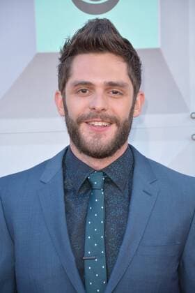 Country Music Awards in Las Vegas April 3, 2016 - Las Vegas, Nevada, United States of America - Singer Thomas Rhett attends the 51st Academy Of Country Music Awards on April 3, 2016 at MGM Grand Arena in Las Vegas, Nevada Las Vegas United States of America - ZUMAt114